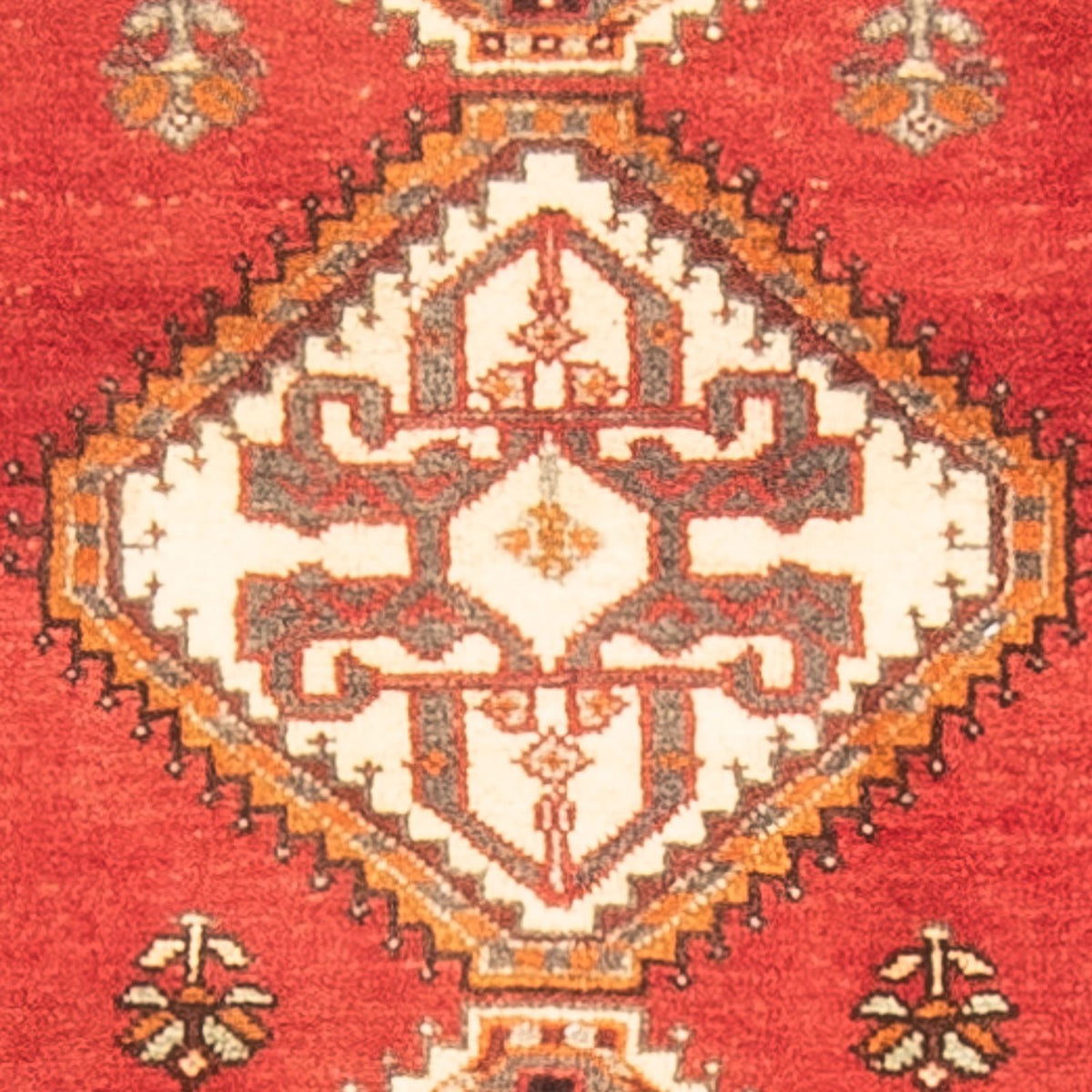 Tapis de couloir Tapis persan - Nomadic - 160 x 83 cm - rouge