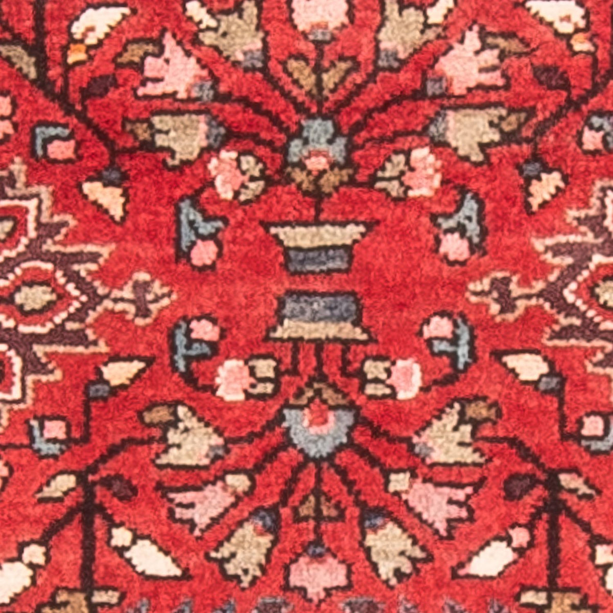 Tapis de couloir Tapis persan - Nomadic - 177 x 62 cm - rouge