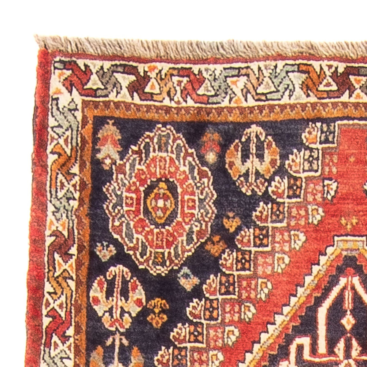 Tapis de couloir Tapis persan - Nomadic - 172 x 82 cm - rouge