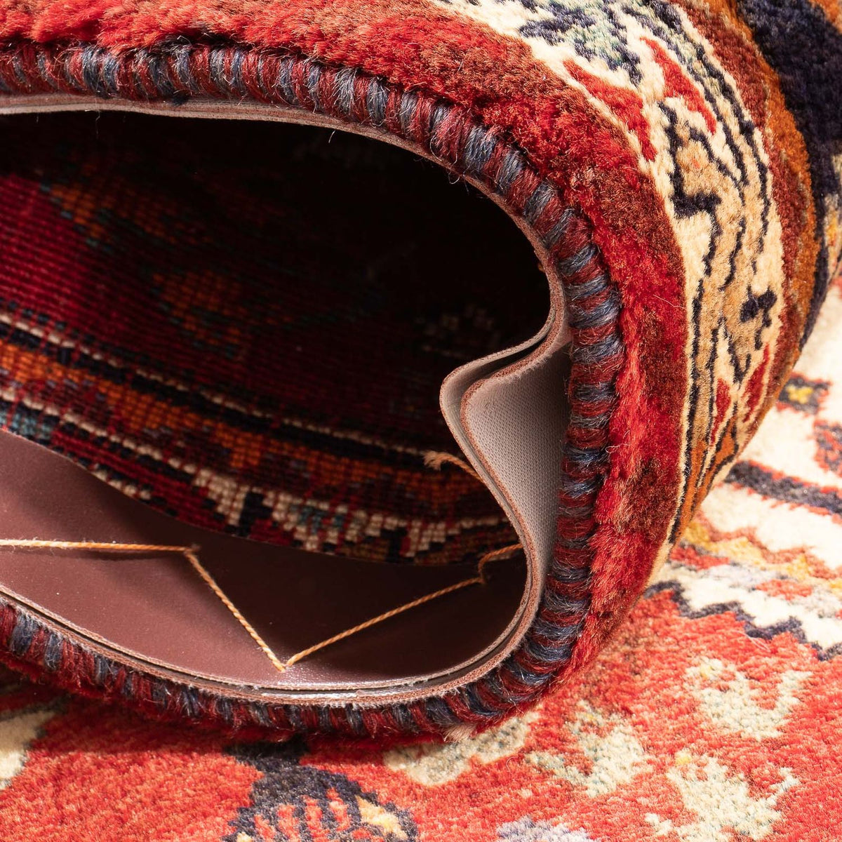 Tapis de couloir Tapis persan - Nomadic - 172 x 82 cm - rouge