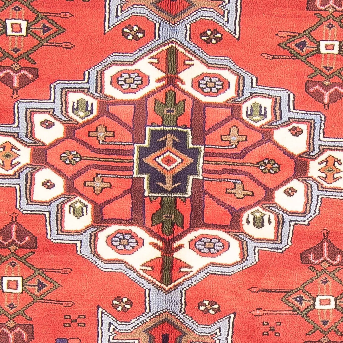 Tapis persan - Nomadic - 185 x 135 cm - rouge