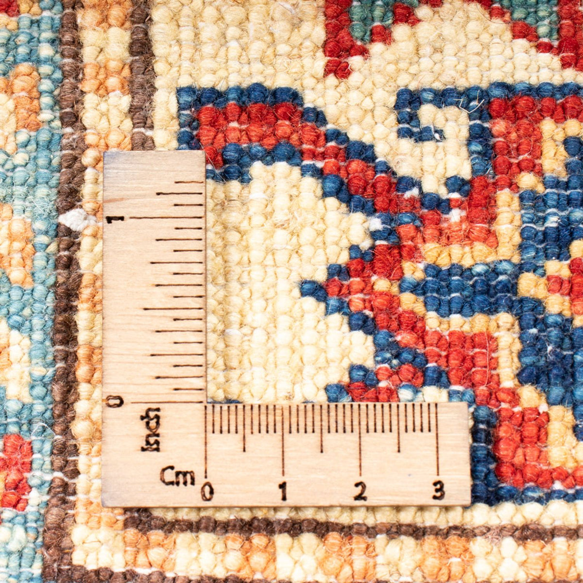 Tapis Ziegler - Kazak - 242 x 165 cm - bleu foncé