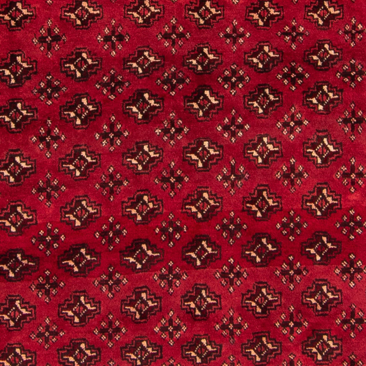 Tapis Turkaman - 239 x 130 cm - rouge