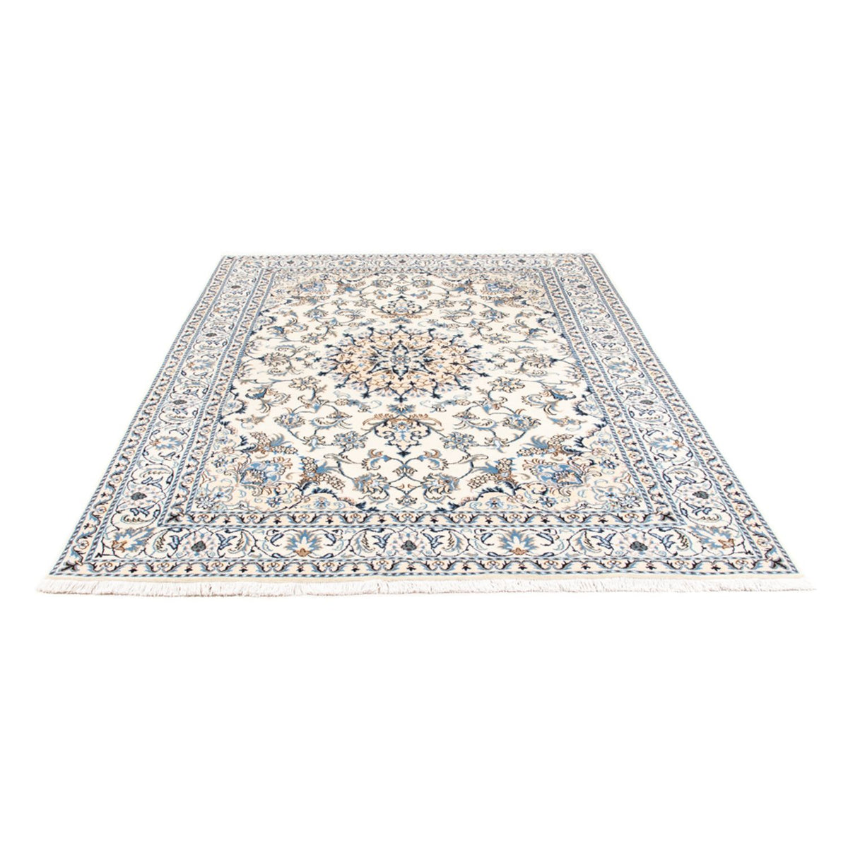 Tapis persan - Nain - 237 x 167 cm - beige