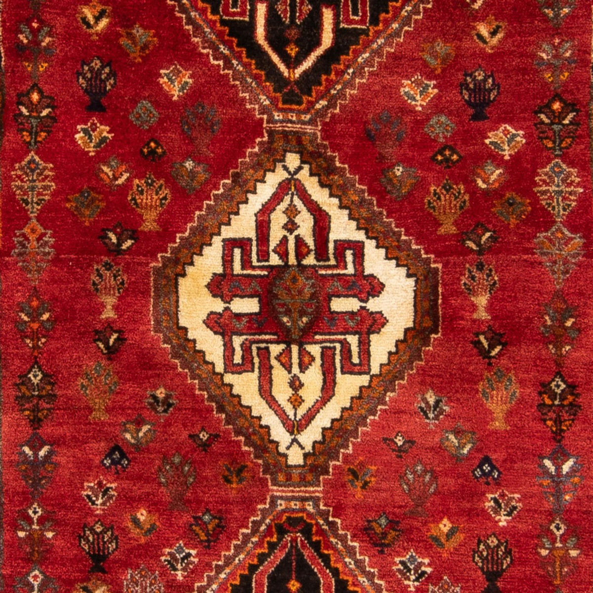 Tapis de couloir Tapis persan - Nomadic - 181 x 102 cm - rouge