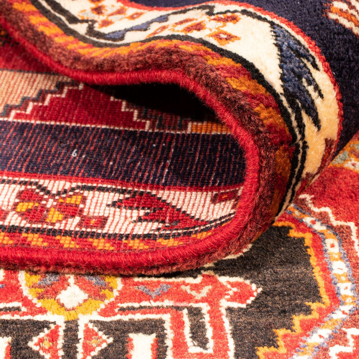 Tapis de couloir Tapis persan - Nomadic - 181 x 102 cm - rouge