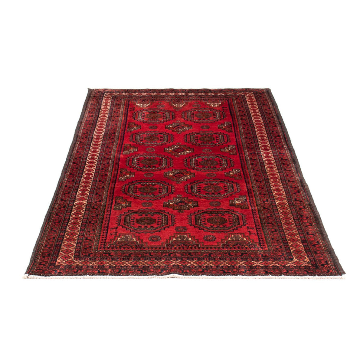 Tapis de couloir Tapis Belutsch - 190 x 100 cm - rouge