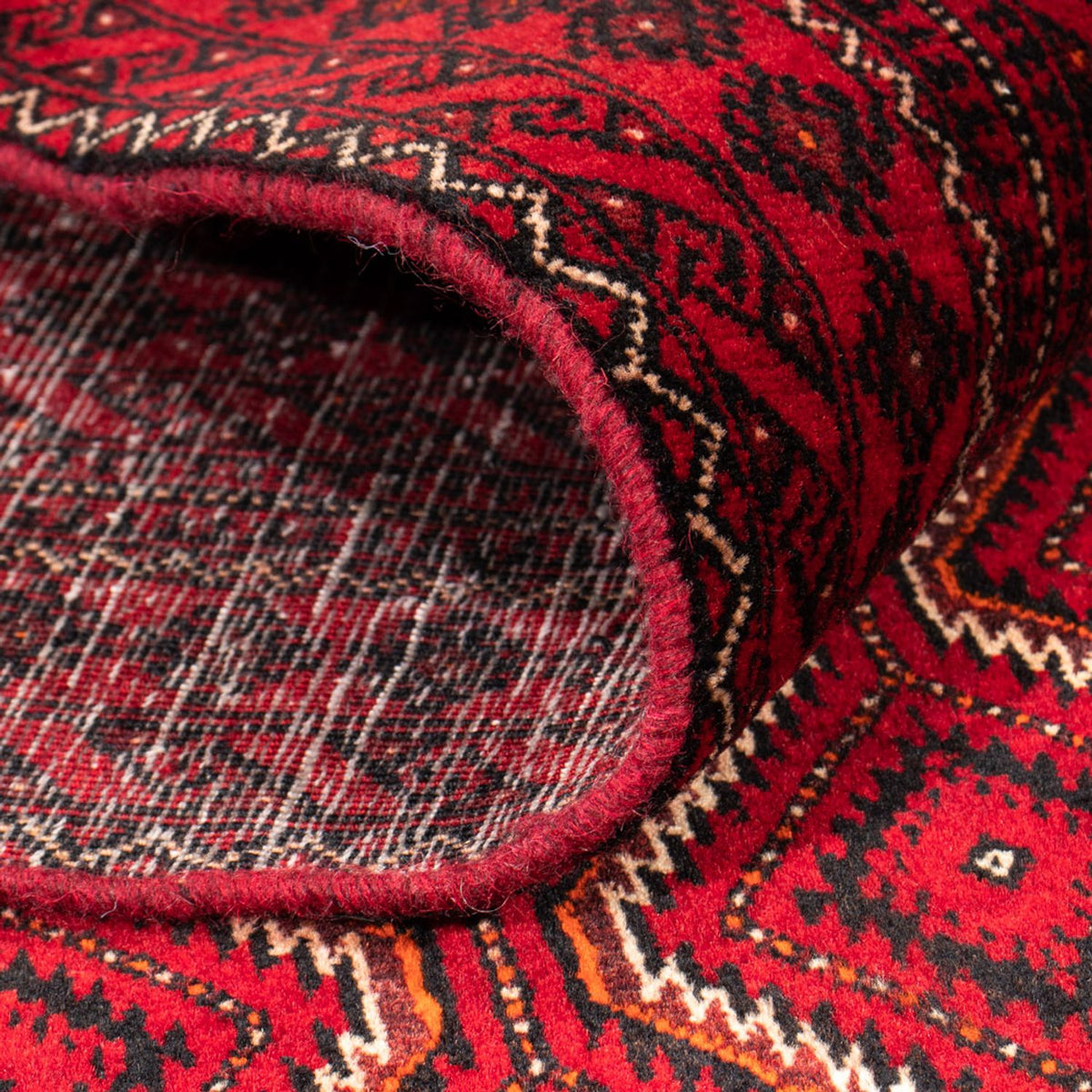 Tapis de couloir Tapis Belutsch - 198 x 92 cm - rouge