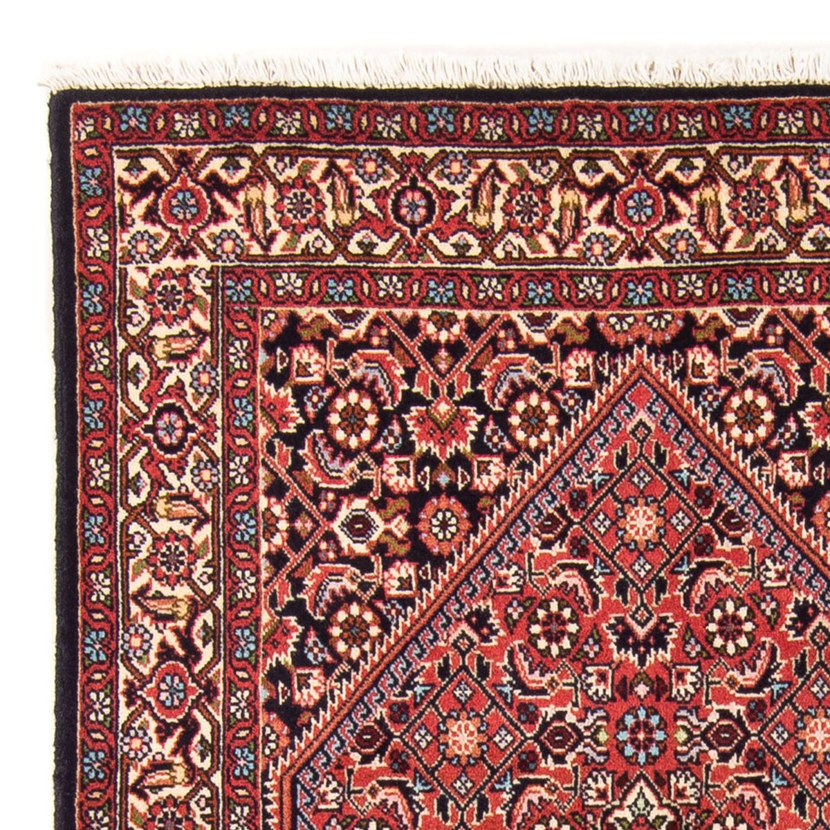 Tapis persan - Bidjar - 155 x 87 cm - rouge