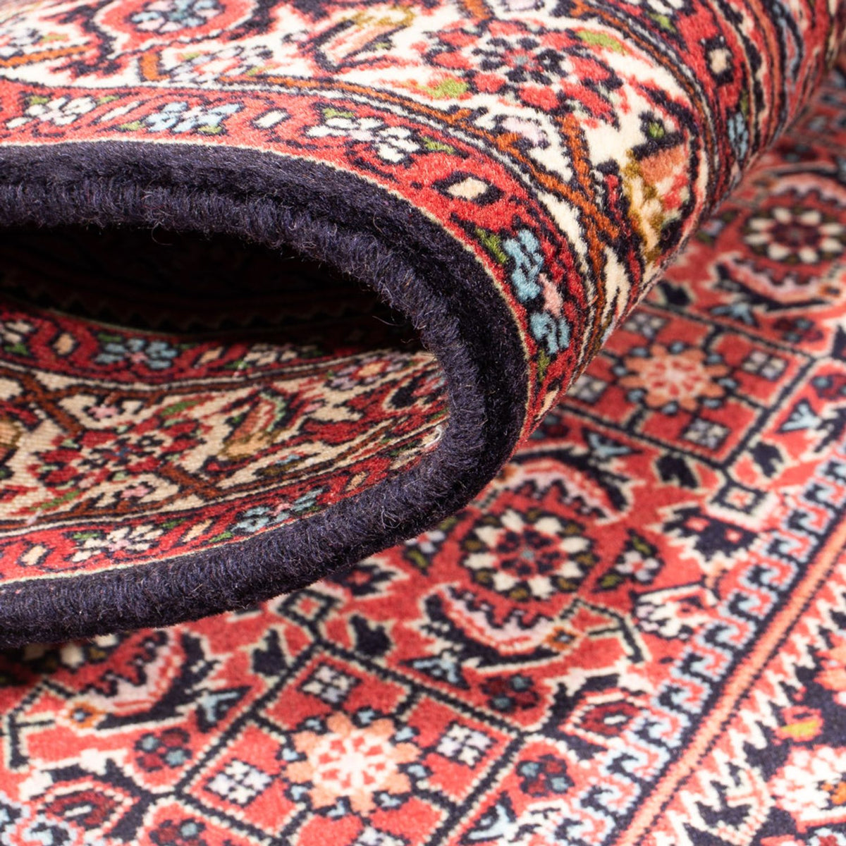 Tapis persan - Bidjar - 155 x 87 cm - rouge