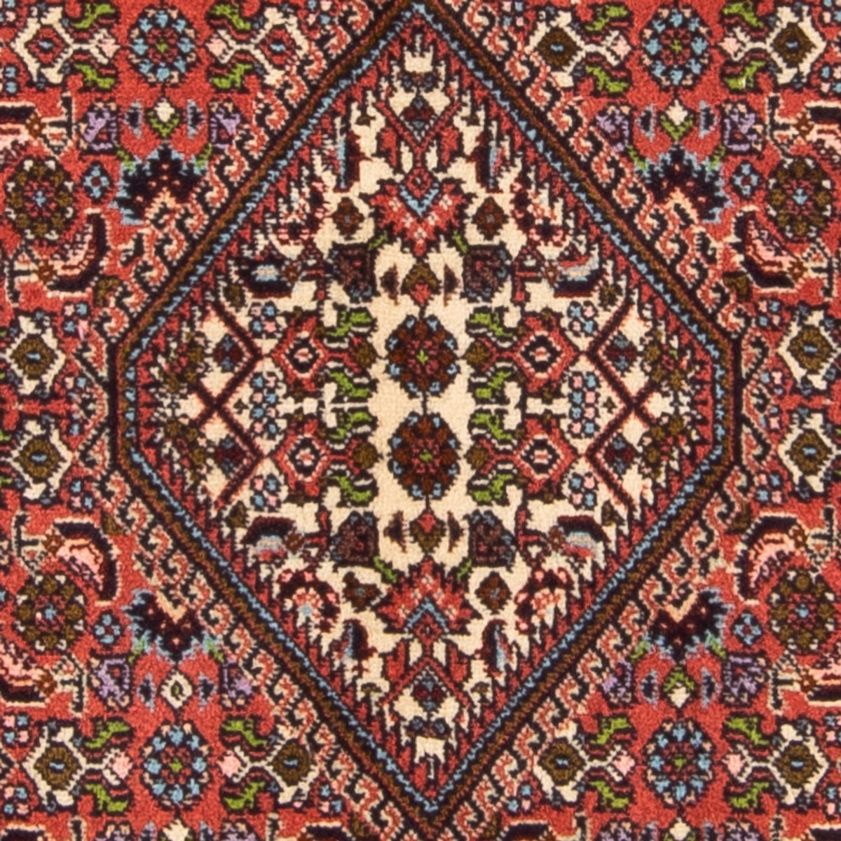 Tapis persan - Bidjar - 151 x 82 cm - rouge