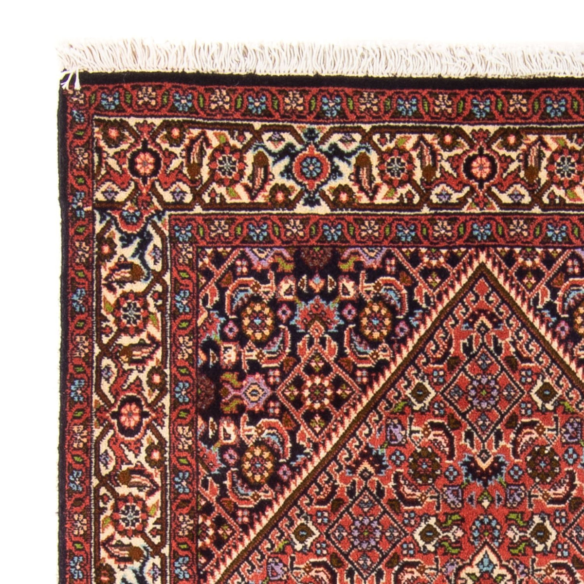 Tapis persan - Bidjar - 151 x 82 cm - rouge