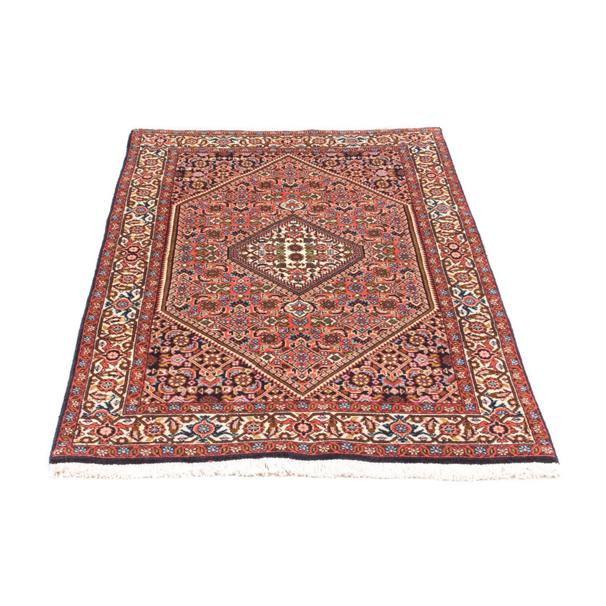 Tapis persan - Bidjar - 151 x 82 cm - rouge