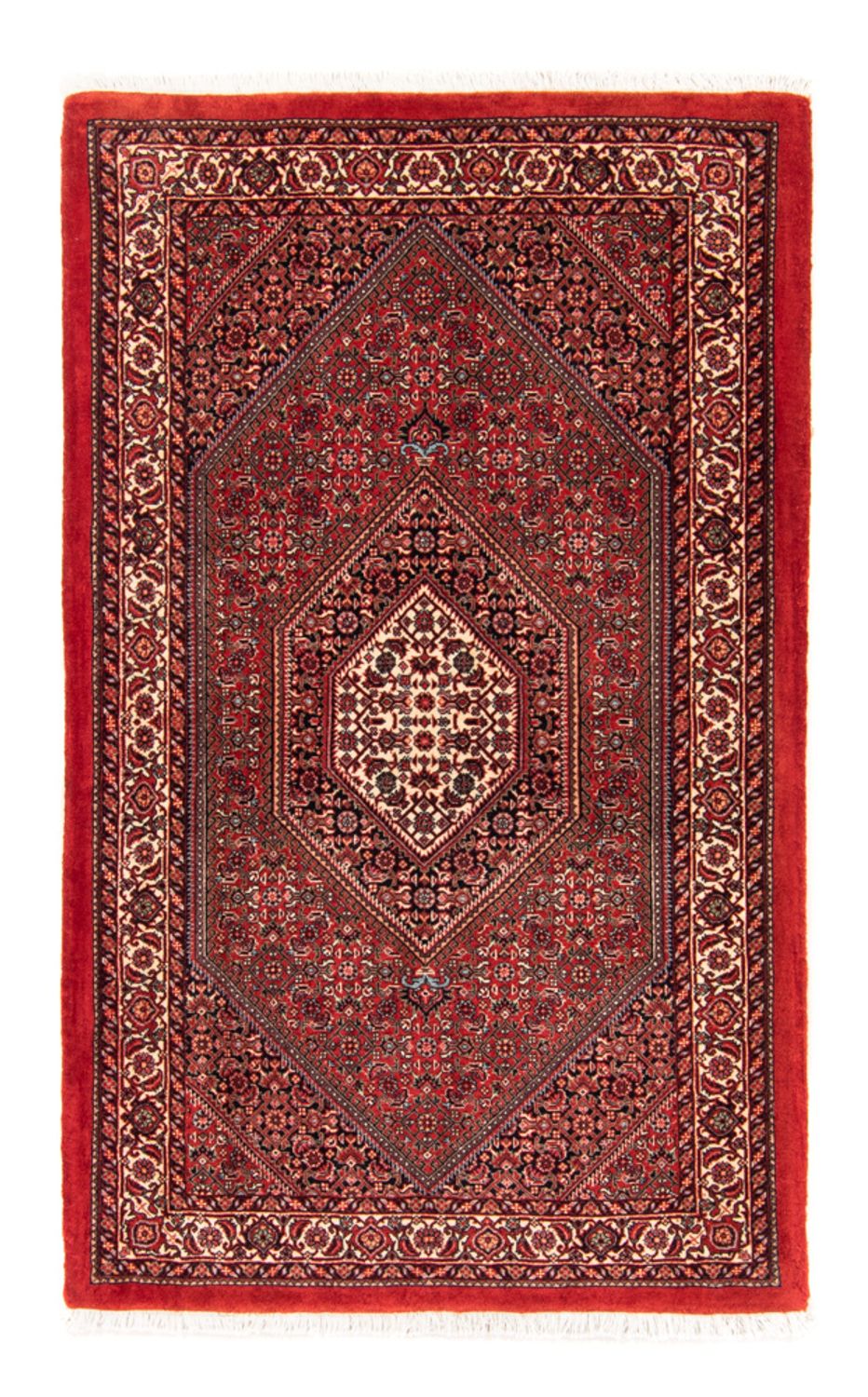 Tapis persan - Bidjar - 150 x 90 cm - rouge