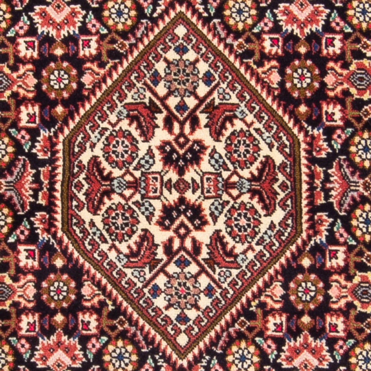 Tapis persan - Bidjar - 144 x 84 cm - rouge