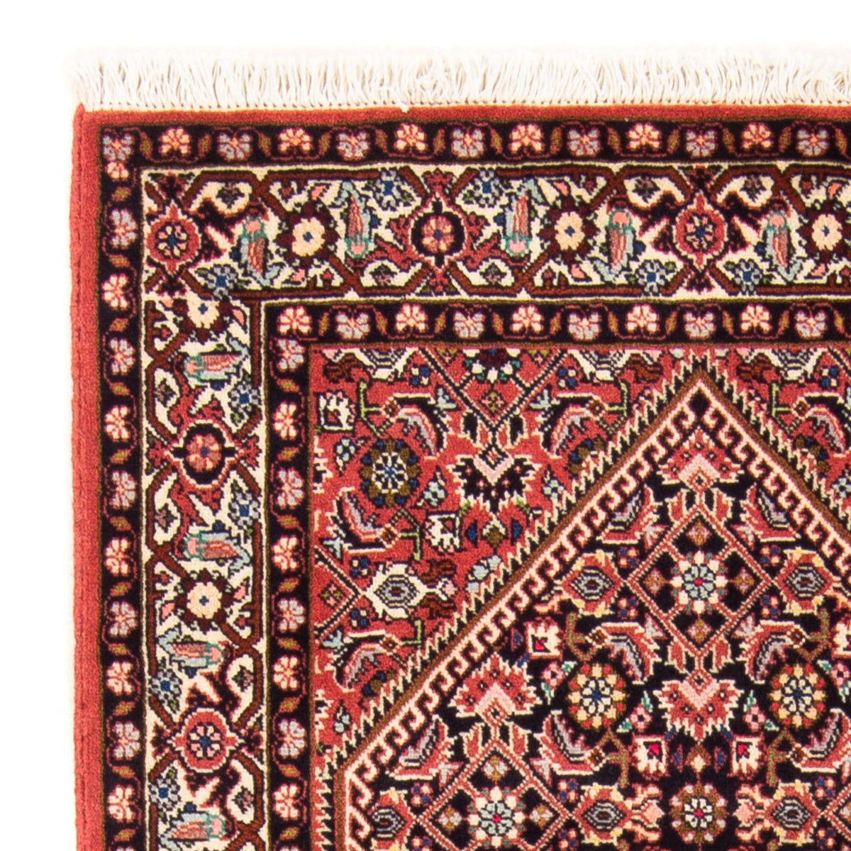 Tapis persan - Bidjar - 144 x 84 cm - rouge