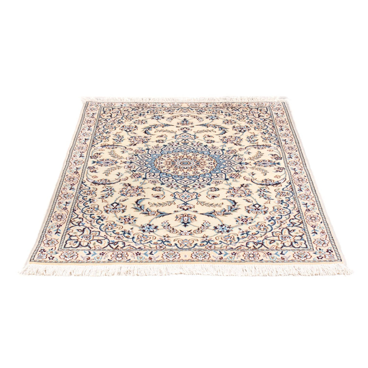 Tapis persan - Nain - Premium - 150 x 100 cm - beige