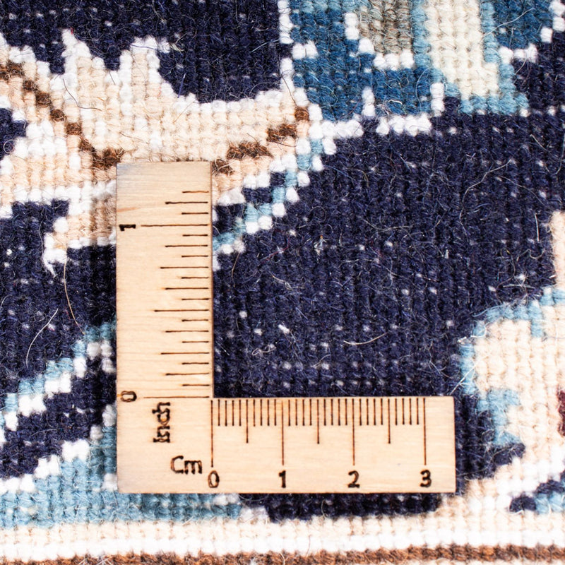Tapis persan - Nain - Royal - 150 x 100 cm - bleu foncé