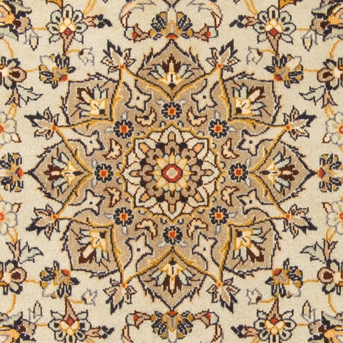 Tapis persan - Keshan - 171 x 118 cm - beige