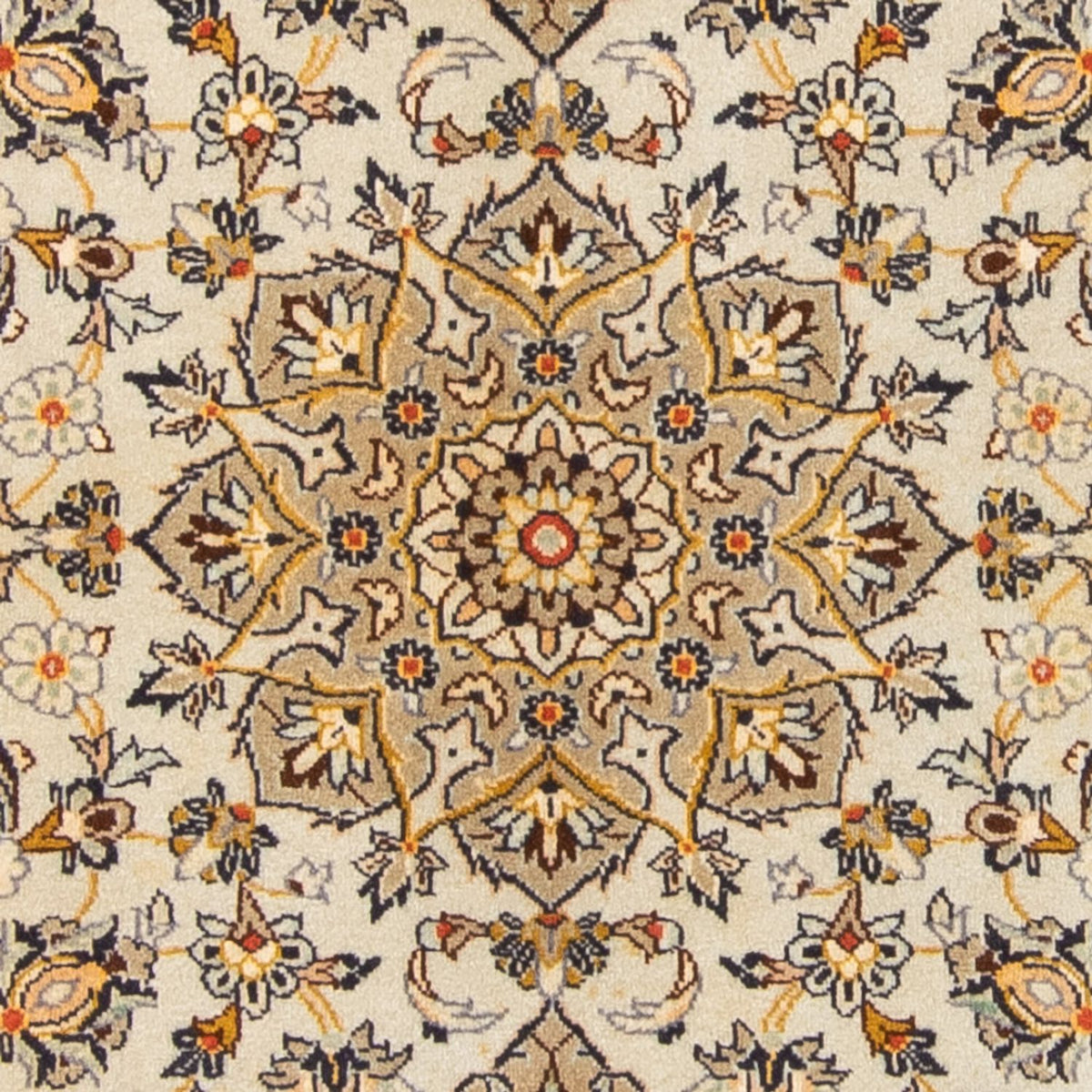 Tapis persan - Keshan - 170 x 118 cm - beige