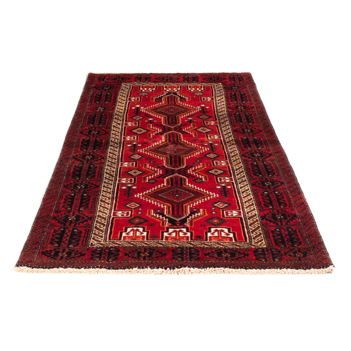 Tapis de couloir Tapis Belutsch - 211 x 102 cm - rouge
