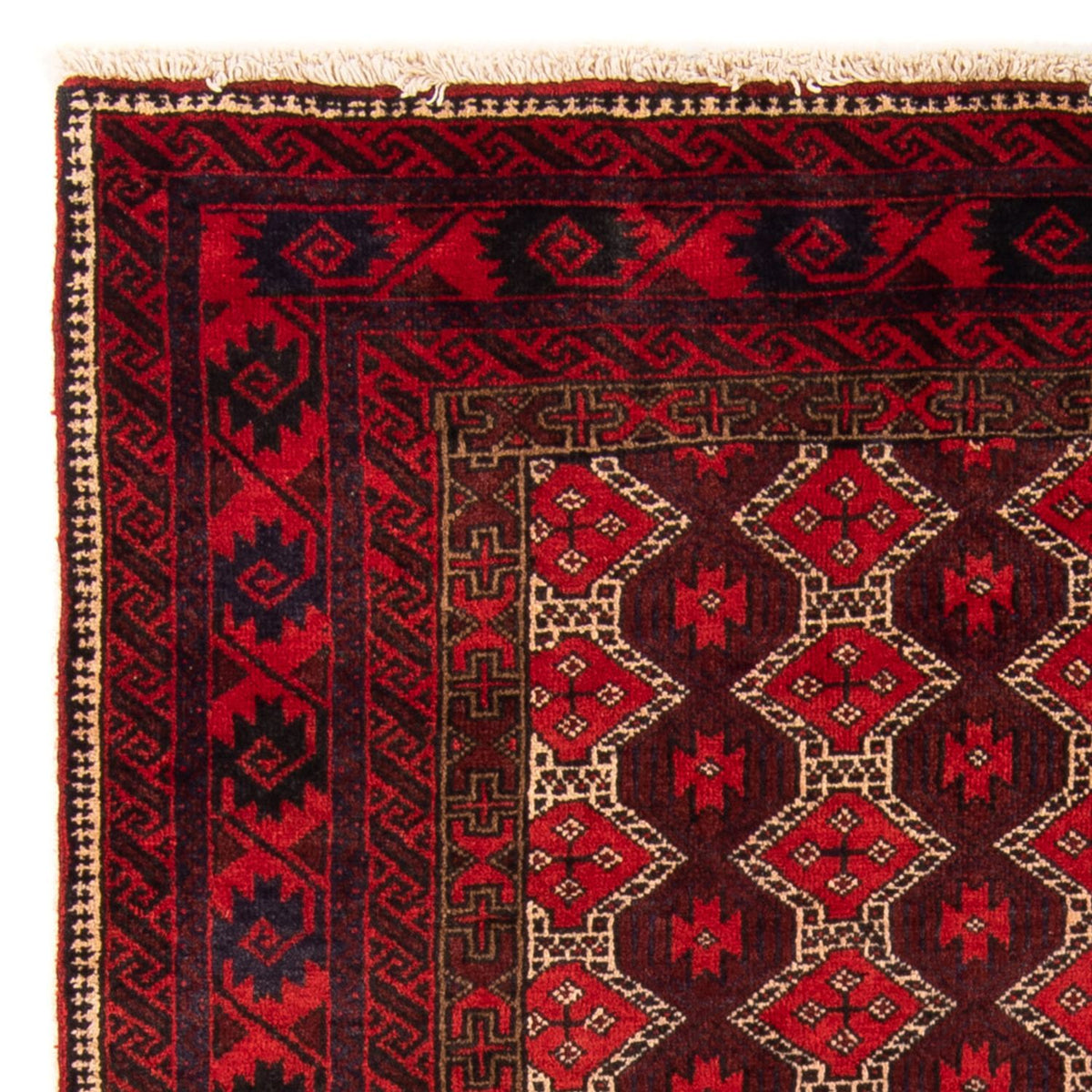 Tapis de couloir Tapis Belutsch - 190 x 95 cm - rouge