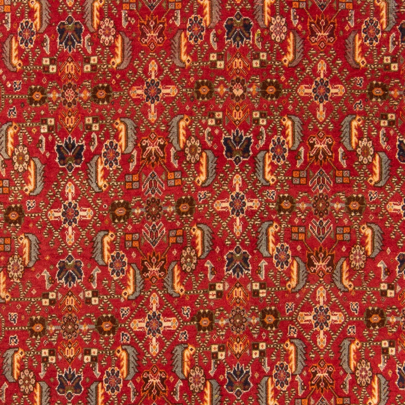Tapis Gabbeh - Persan Kashkuli - 192 x 130 cm - rouge