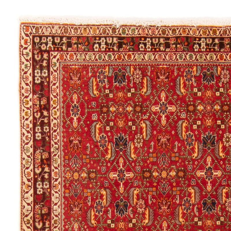 Tapis Gabbeh - Persan Kashkuli - 192 x 130 cm - rouge
