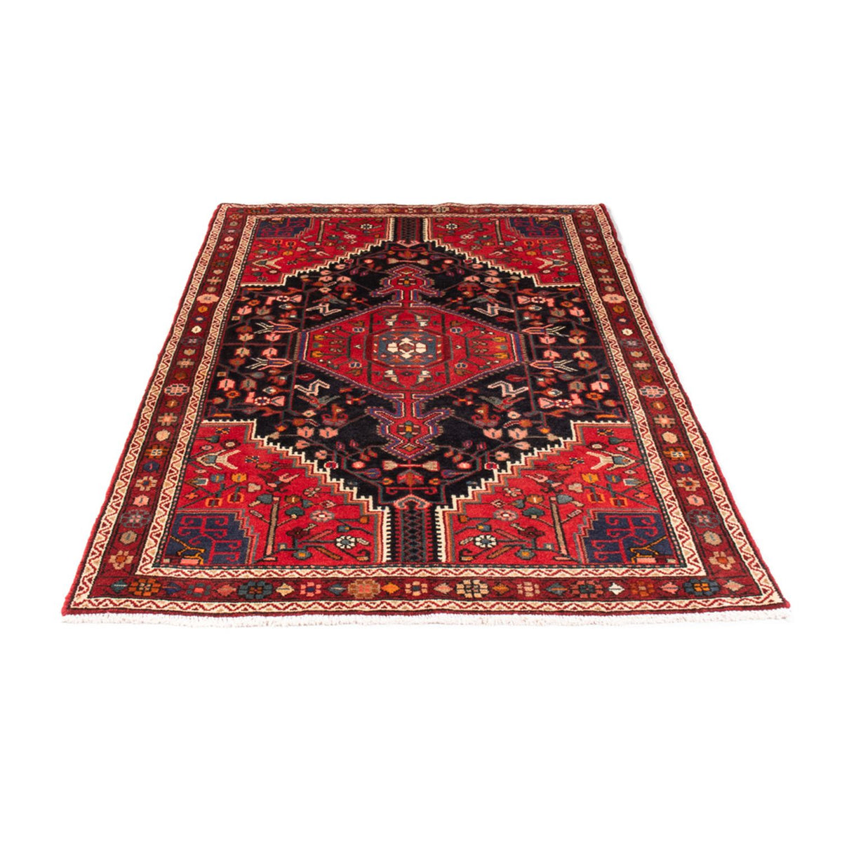 Tapis persan - Nomadic - 187 x 115 cm - bleu foncé