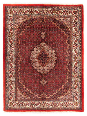 Tapis persan - Bidjar - 209 x 153 cm - rouge