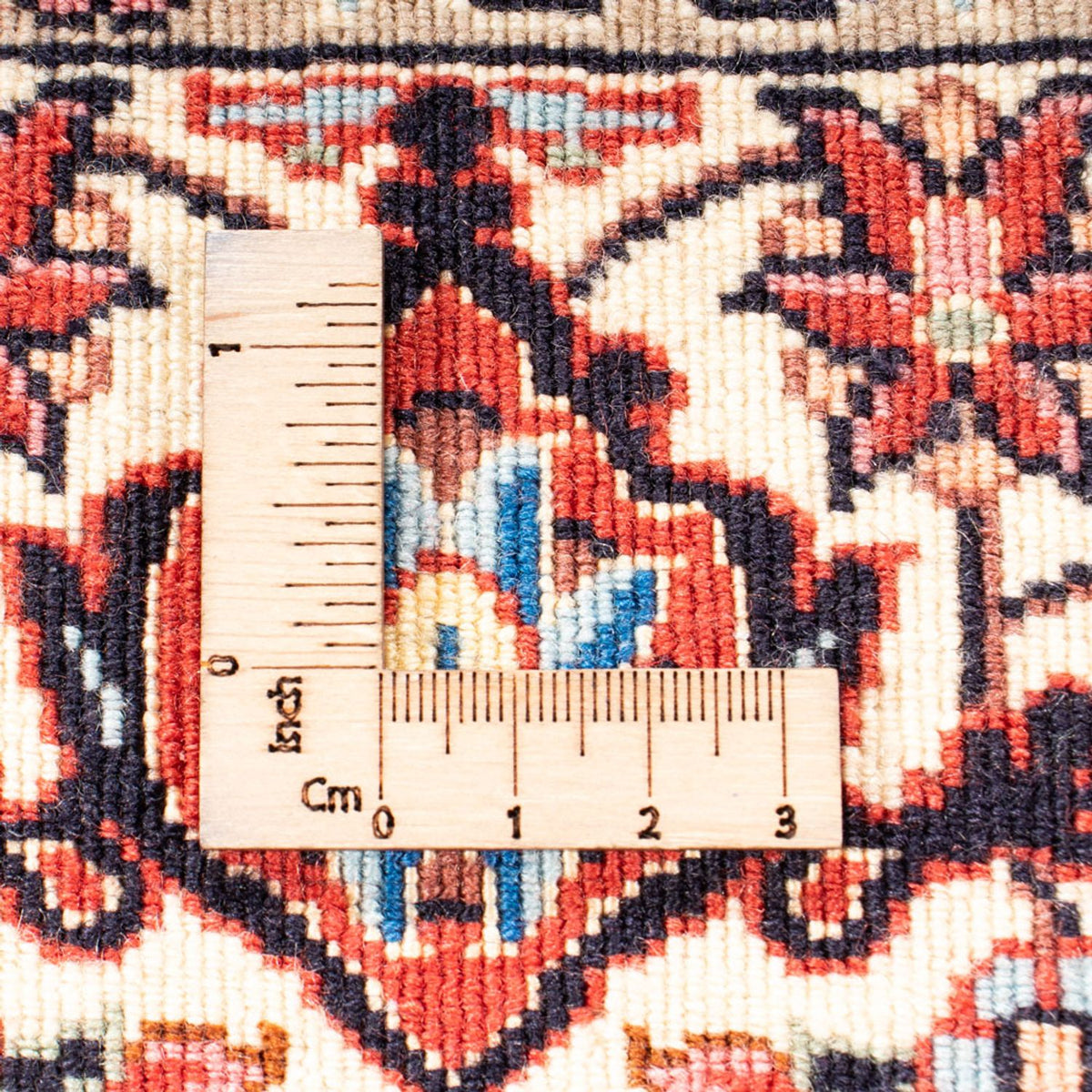 Tapis persan - Bidjar - 209 x 153 cm - rouge