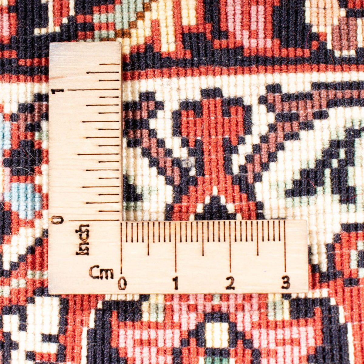Tapis persan - Bidjar - 224 x 144 cm - rouge