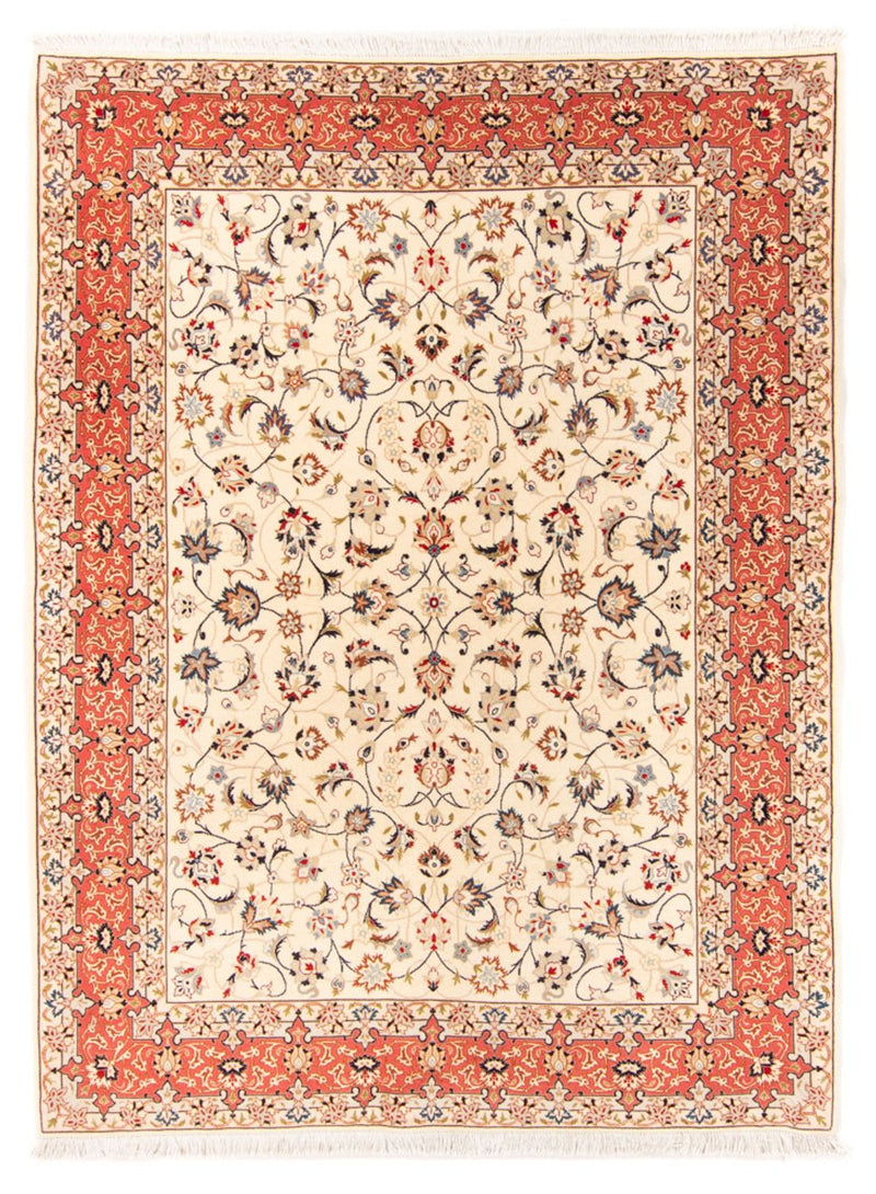 Tapis persan - Tabriz - Royal - 210 x 154 cm - crème