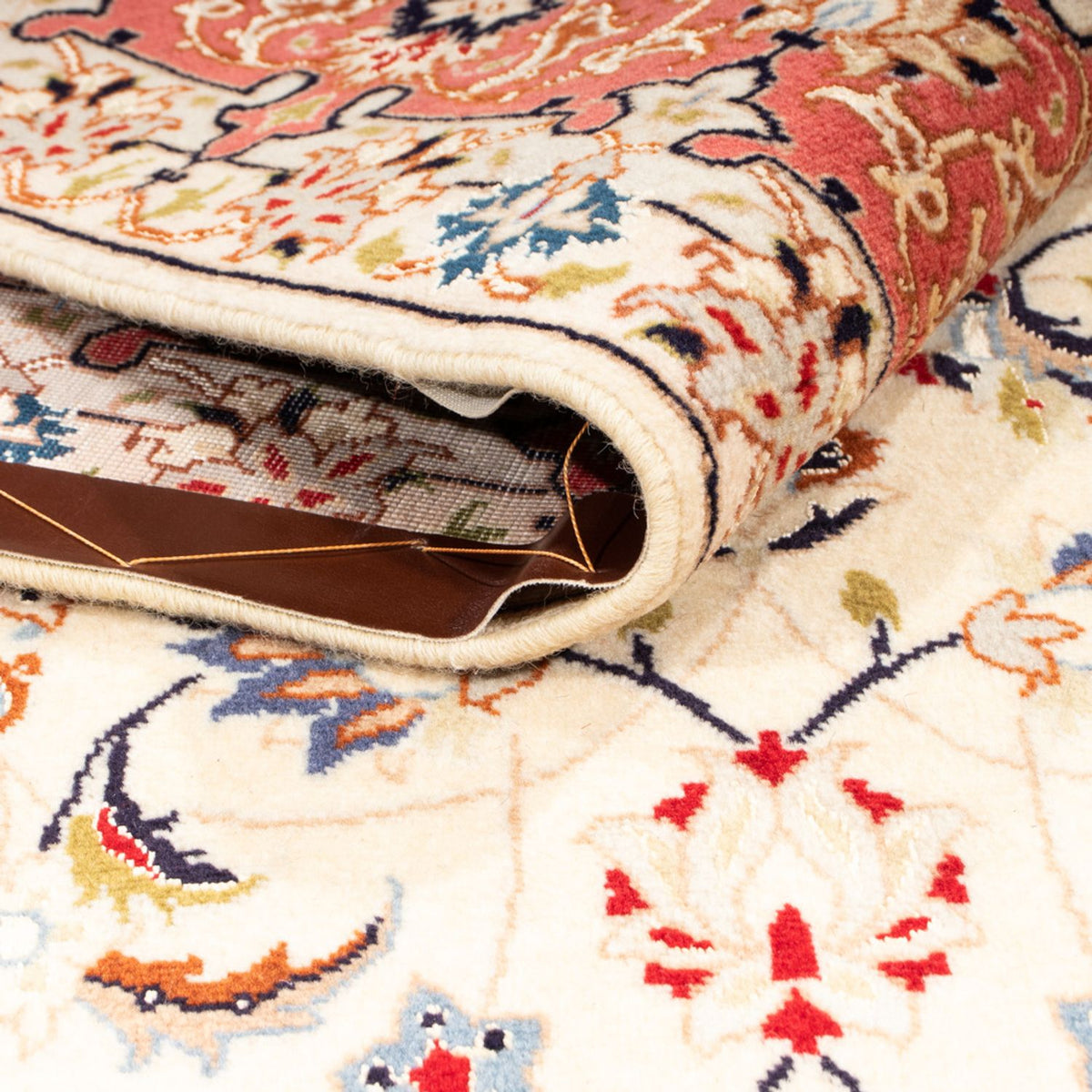 Tapis persan - Tabriz - Royal - 210 x 154 cm - crème