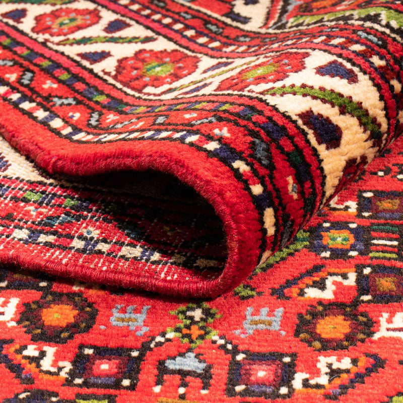 Tapis persan - Nomadic - 204 x 155 cm - rouge