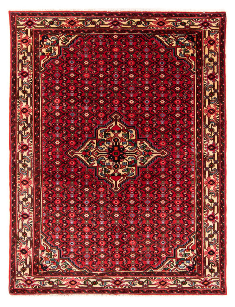 Tapis persan - Nomadic - 207 x 154 cm - rouge