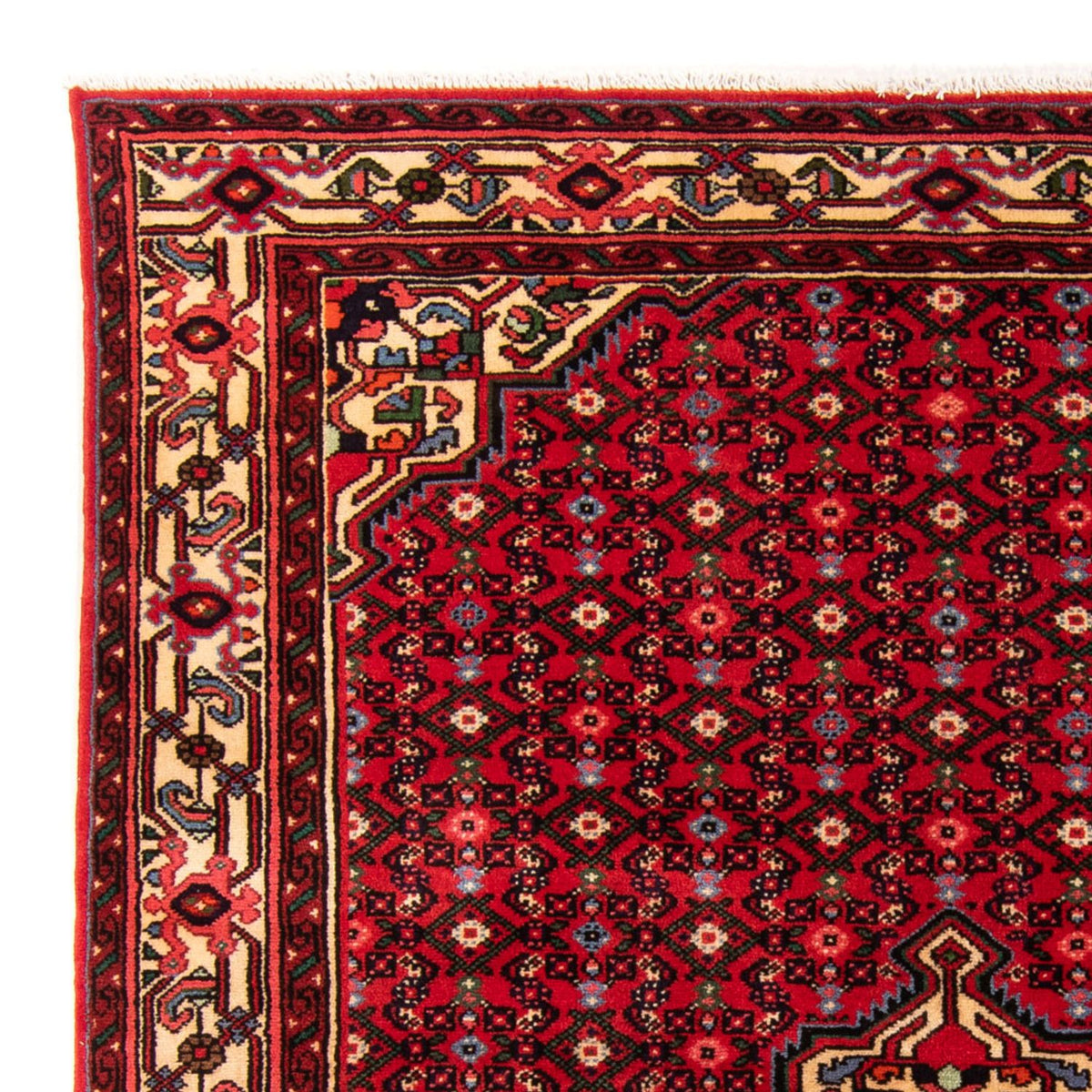 Tapis persan - Nomadic - 207 x 154 cm - rouge