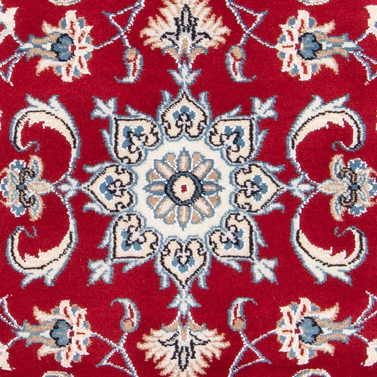 Tapis persan - Nain - 140 x 68 cm - rouge
