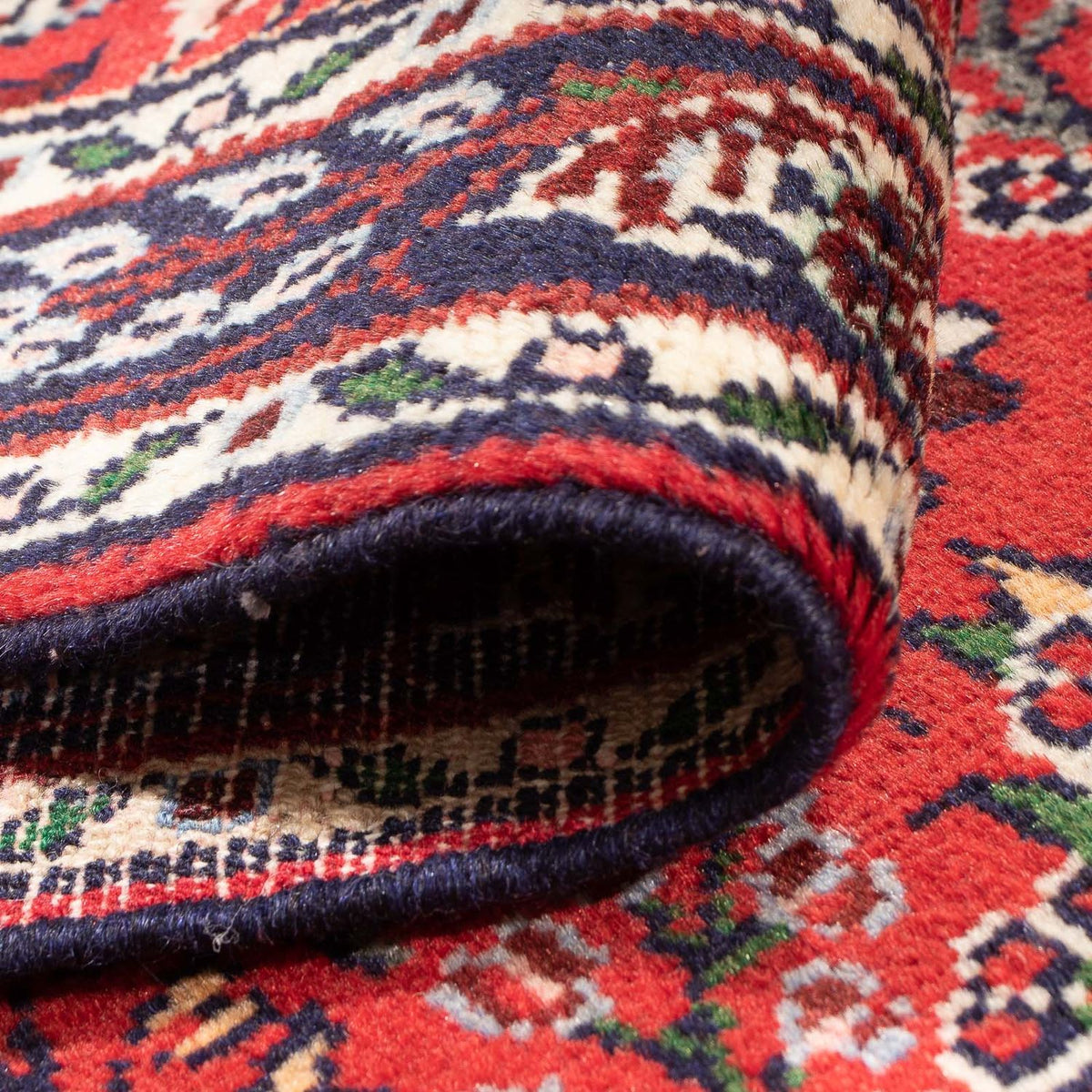 Tapis persan - Classique - 127 x 76 cm - rouge