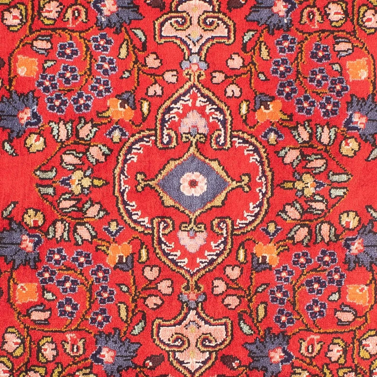 Tapis persan - Nomadic - 114 x 87 cm - rouge