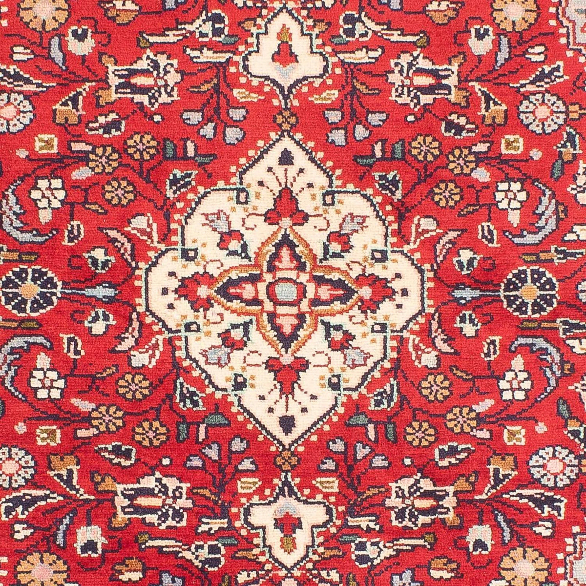 Tapis persan - Classique - 127 x 83 cm - rouge
