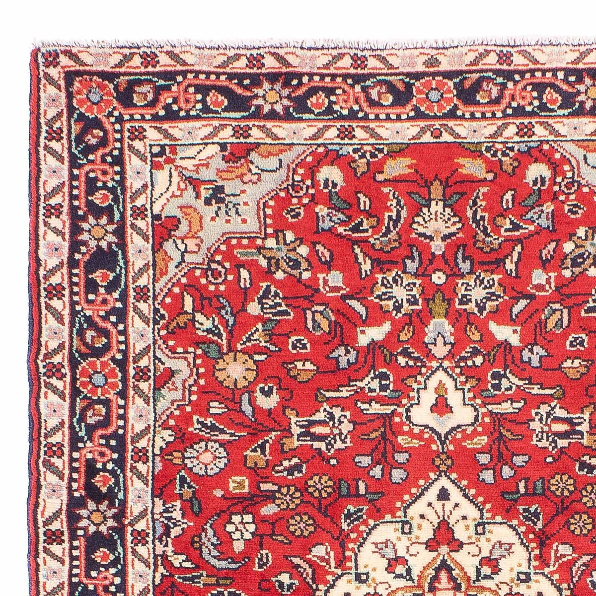 Tapis persan - Classique - 127 x 83 cm - rouge