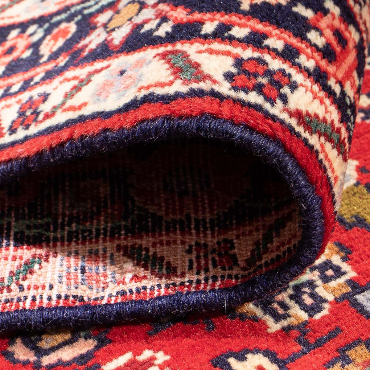 Tapis persan - Classique - 127 x 83 cm - rouge