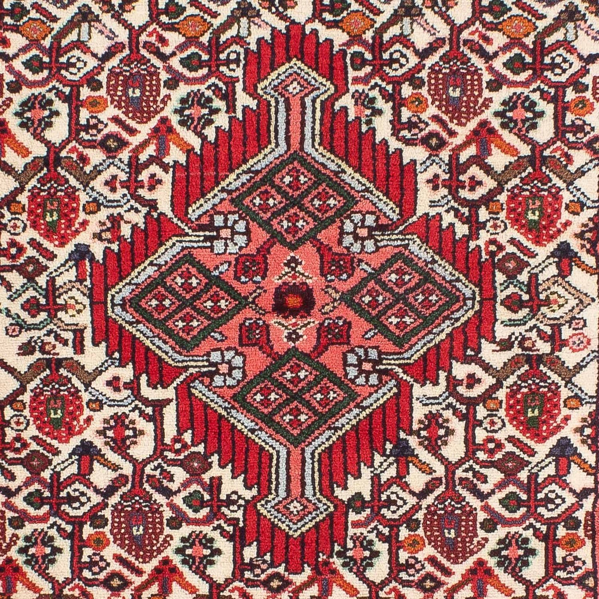 Tapis persan - Nomadic - 120 x 79 cm - beige
