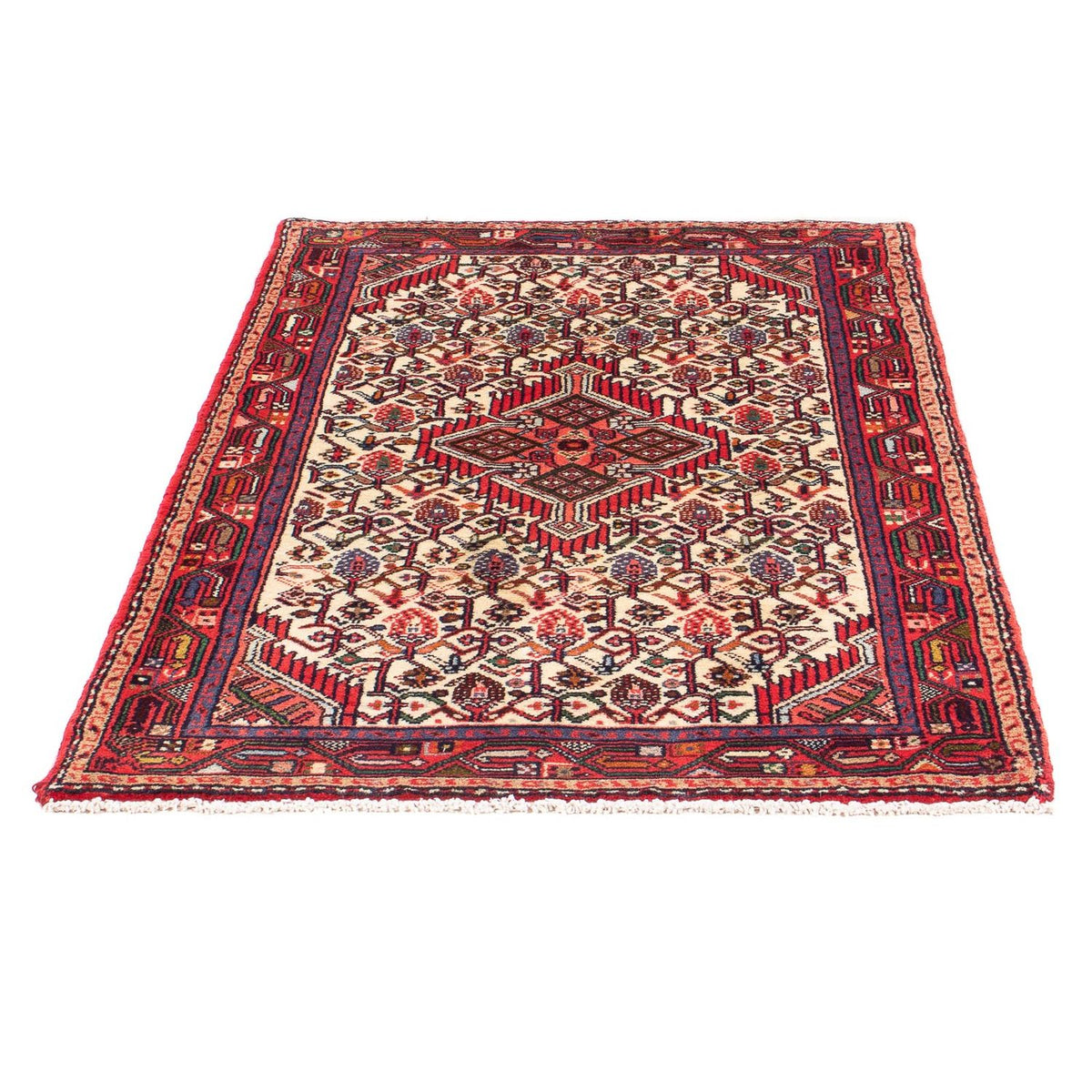 Tapis persan - Nomadic - 120 x 79 cm - beige