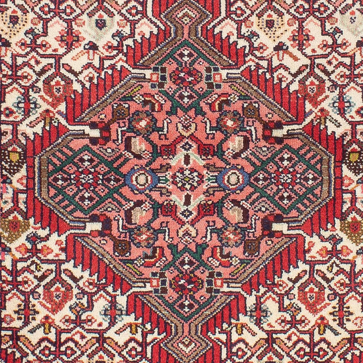 Tapis persan - Nomadic - 128 x 81 cm - beige