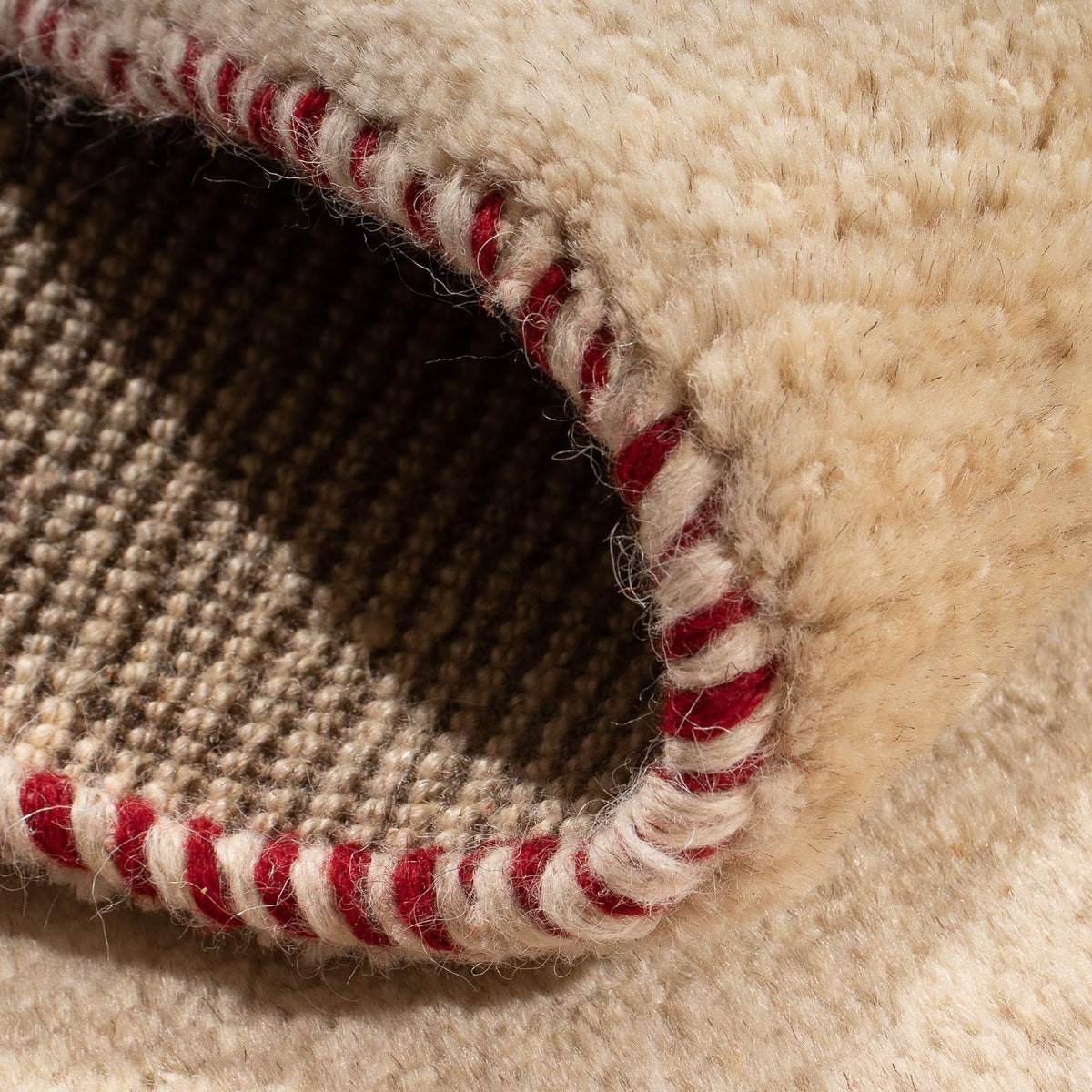 Tapis Gabbeh - Persan - 89 x 67 cm - beige