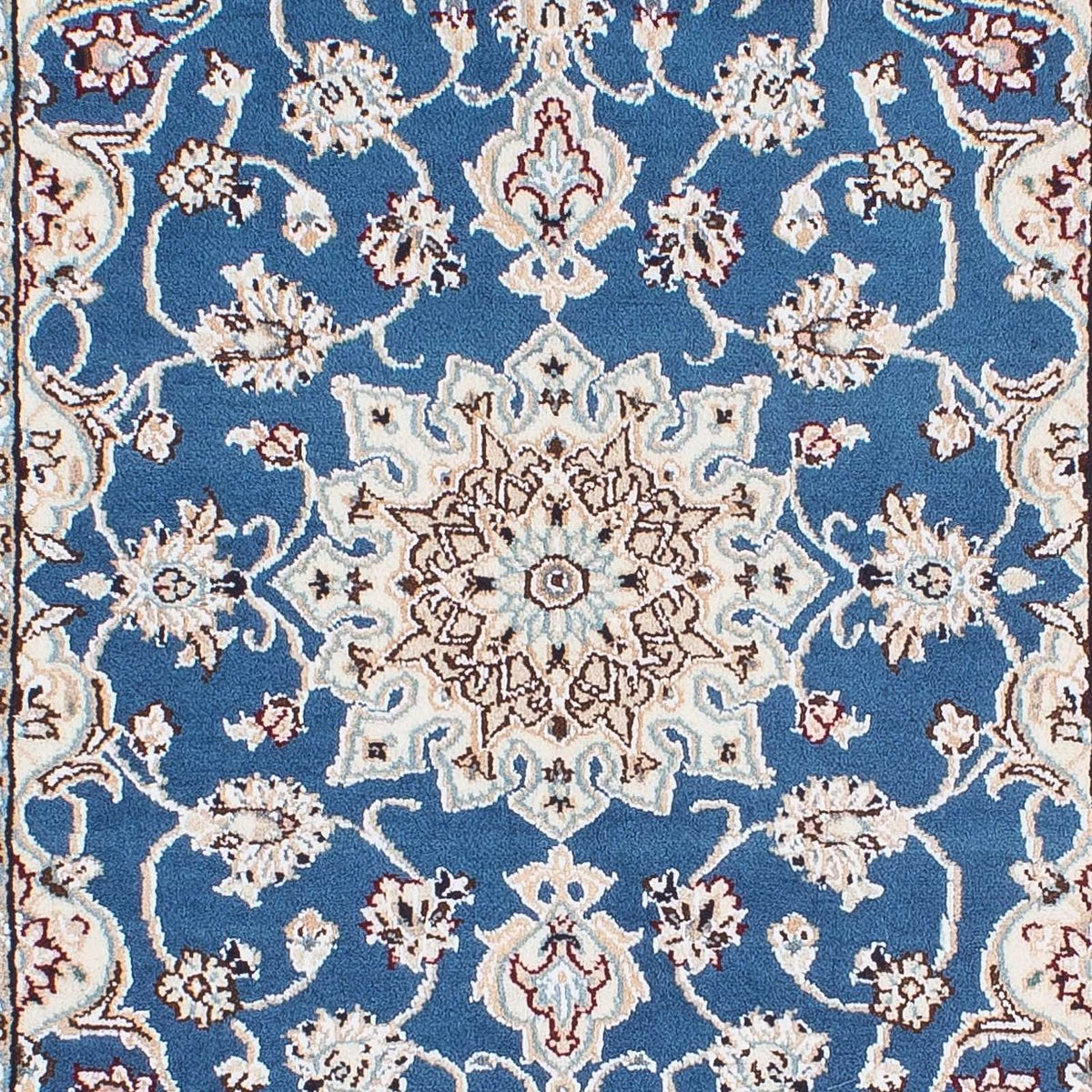 Tapis persan - Nain - Royal - 95 x 67 cm - bleu
