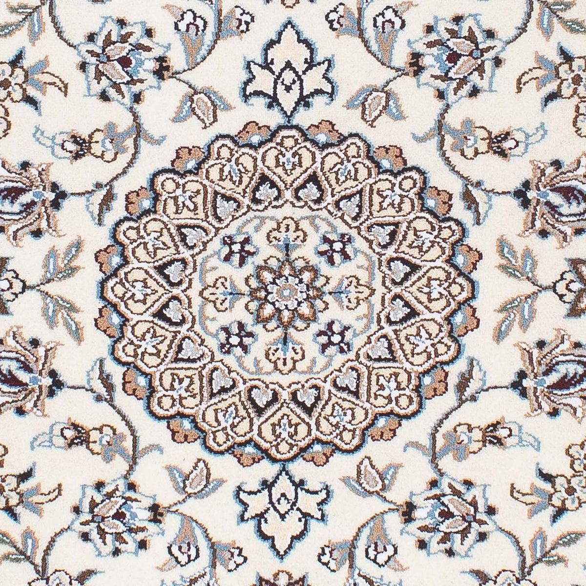Tapis persan - Nain - Premium - 94 x 68 cm - beige