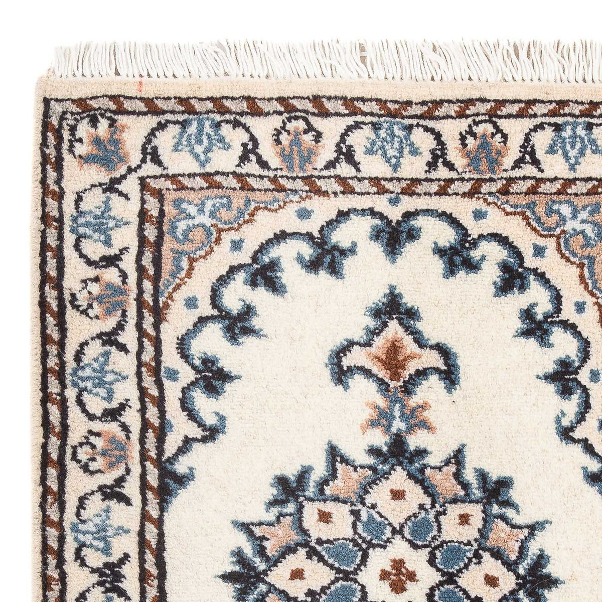Tapis persan - Nain - 60 x 40 cm - beige
